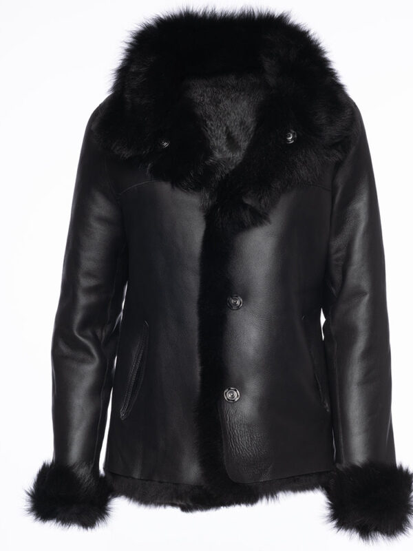 Lumi reversible toscana shearling jacket