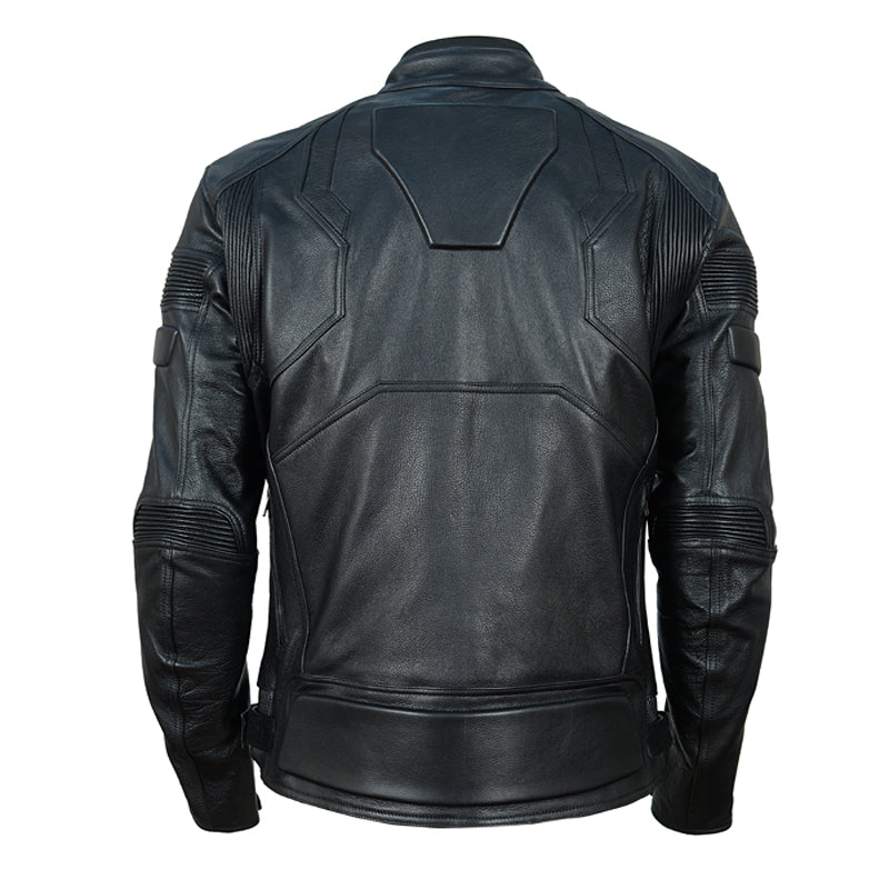 Nathan's Armored Adventure black motorcycle jacket - Image 2