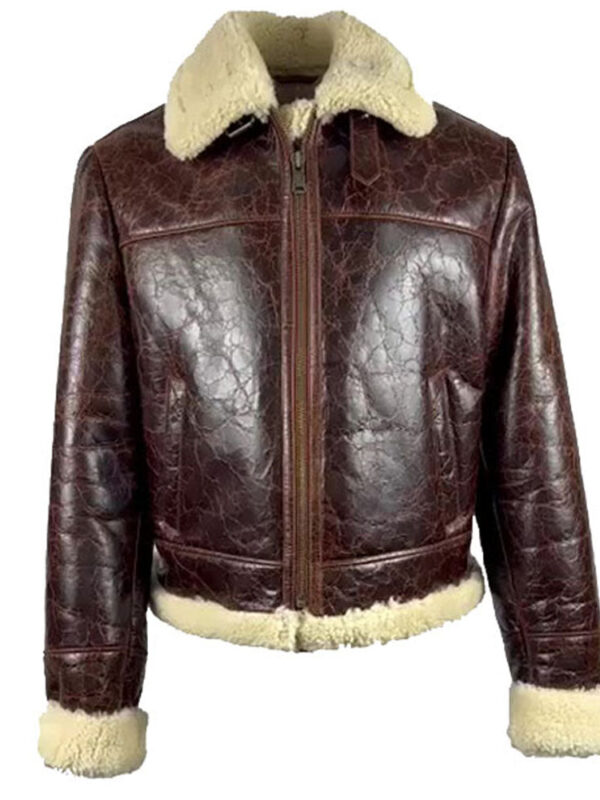 Wayne Nash Brown vintage oxblood B3 Bomber Jacket