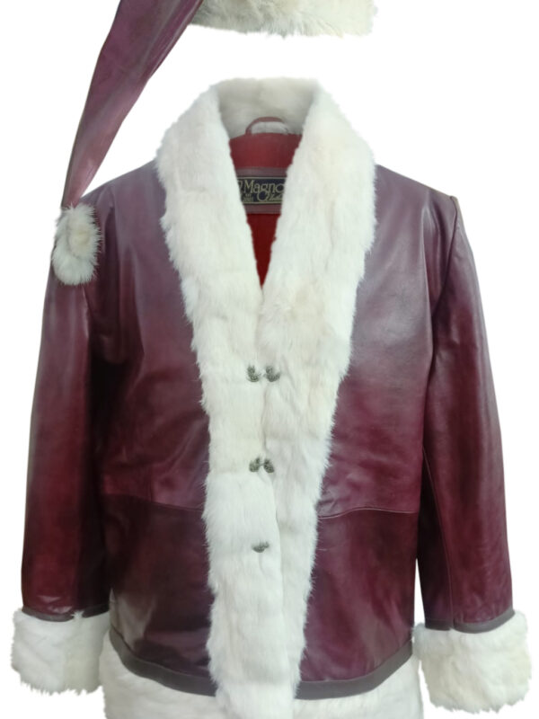 Santa Leather Coat