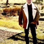 Tyler's Distressed Shearling Trench Coat photo review