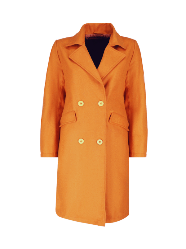 Avenna women's Tan wool overcoat